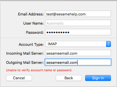 mac mail server setup